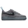 Nike Air Force 1 Low Cut Out Swoosh - Smoke Grey - DQ1097-001
