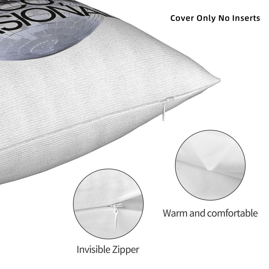 Singer H-Harrys S-Styles Kiss Al the Time Pillow Case Comfy Pillow Cover For Sofa Couch Bed Living Room Retro Trendy Pillowcase