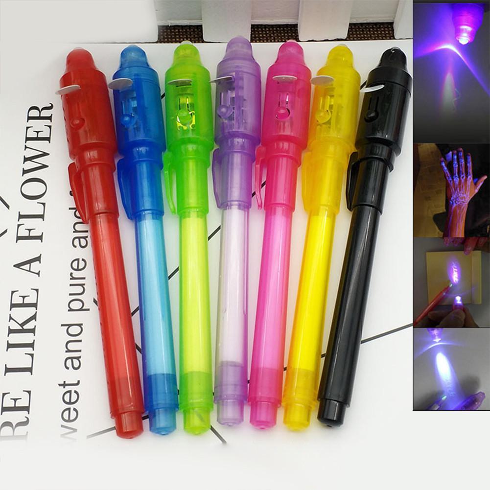 Buy Plastic Big Head Magic Invisible Ink Pen Multifunction Currency ...