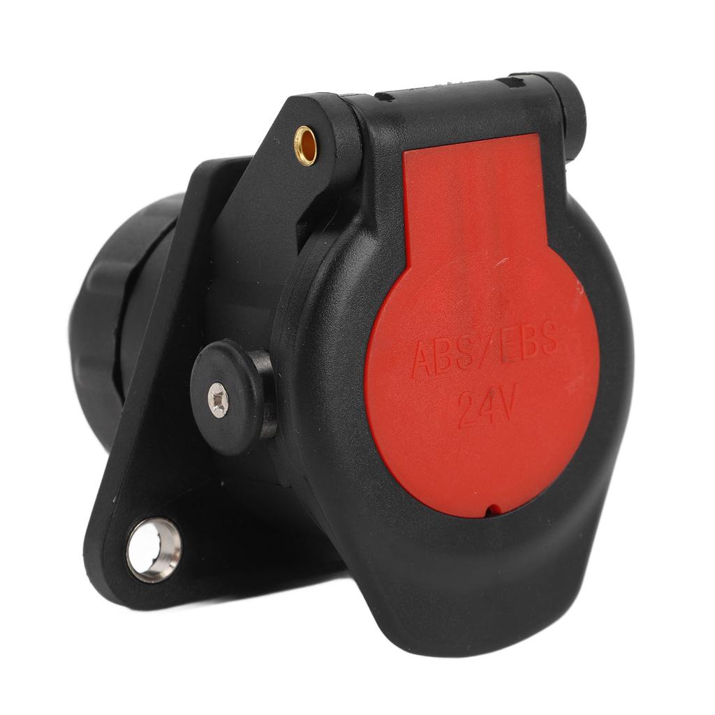 24V Trailer Connector 7 Pin Reliable Connection Wiring Adapter Plug Connector for RV Caravan Boat