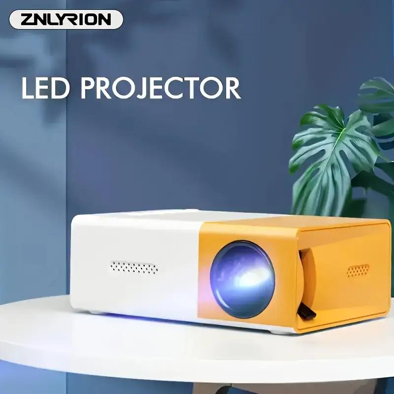 Mini Portable YG300 LED Outdoor Mini HD 1080P Mobile Projector Children's Projector Ultra-clear Mini Portable Projector
