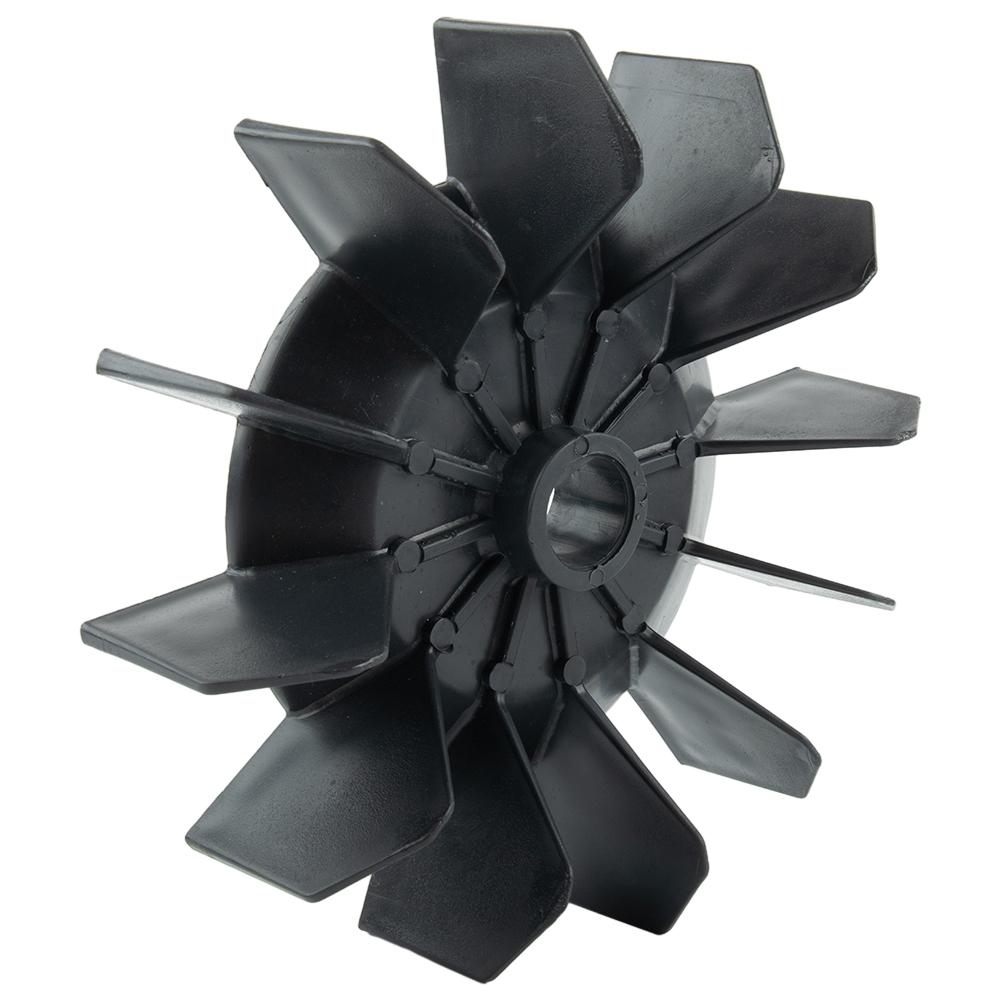 Luftkompressor Fläkt Pump Tillbehör 5 Bladig Fläktblad D-hål 24 mm Diameter 211 mm Luftkompressor Motor Fläktblad För Luftkompressor
