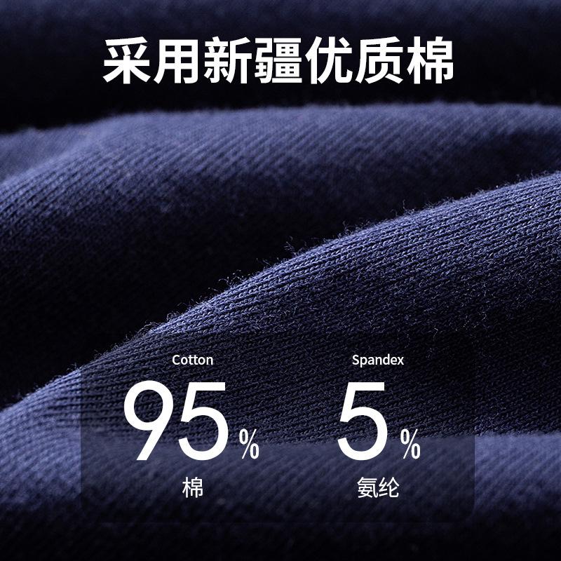 Men's Underwear Pure Cotton Boxer Shorts Men's Four Cornered Pants