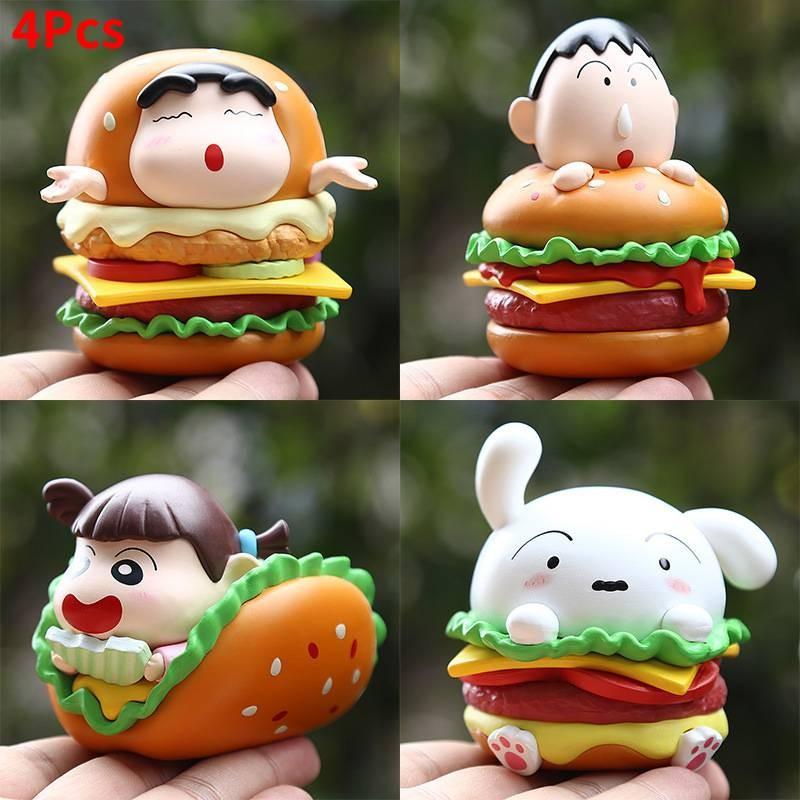 

Chan Shin Crayon Character Food Model Toys Cute Cartoon Decoration Tabletop