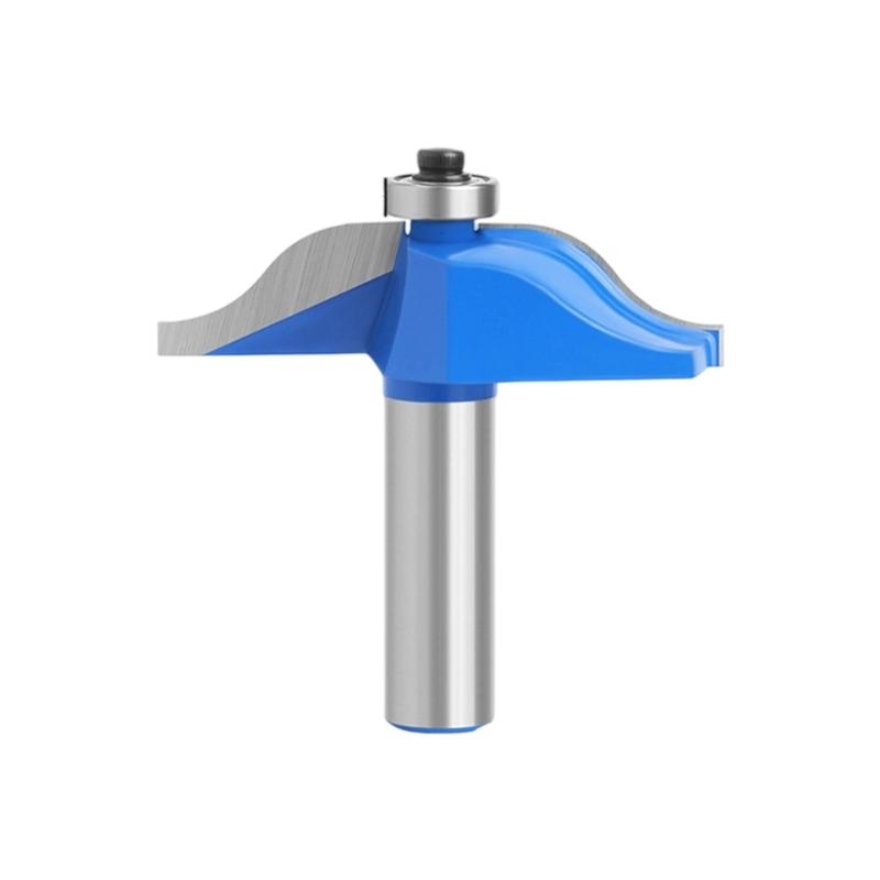 Thin Profile Wood Milling Bit Ideal For Door Panel Grooving And Ornamental Engraving On Hardwood Synthetic Materials