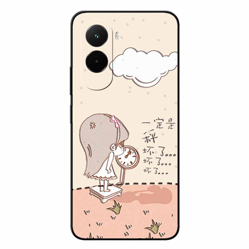 3D Relief Embossed Retro For Poco M7 4G Case Soft Silicone Back Cover For Xiaomi PocoM7 4G 3D TPU Relief Funda Poco M7  M7 4G 3D