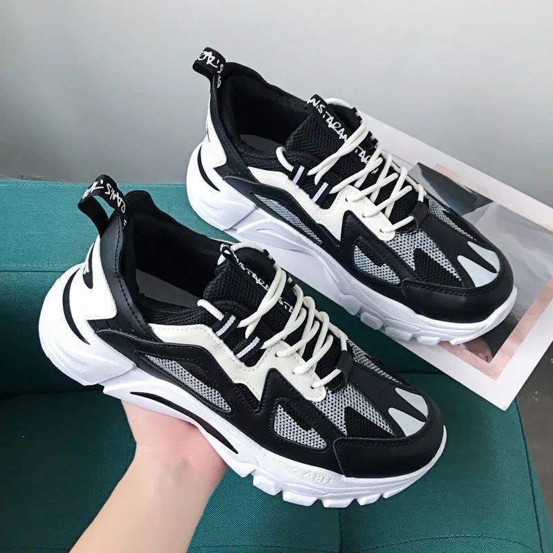Breathable soft-soled running shoes mesh lightweight sneakers 39