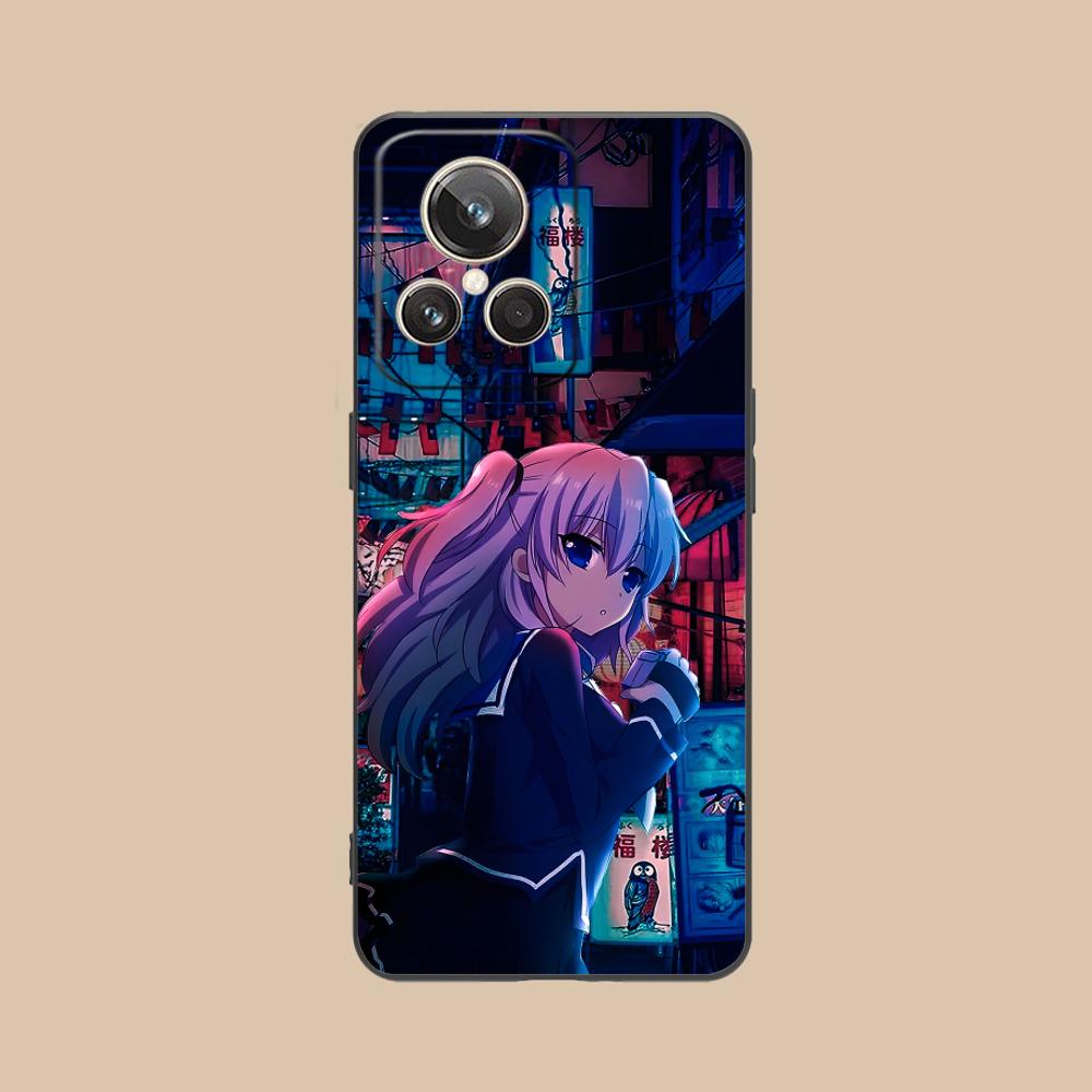 Charlotte Tomori Nao Matte TPU Mobile Phone Case for Realme GT 8 Neo Pro C75 73 71 C67 65 C55 53 C35 31 C20 15 Colorful Cover