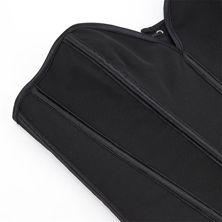 Schwarzes mattes trägerloses sexy Court-Top für Damen