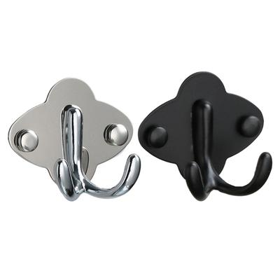 Heavy Duty Stainless Steel Wall Hooks Easy Installation For Kitchen Bathroom Living Room Rustproof Space Saving Hanger