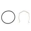 Charge Pipe C Clip + O Ring Seal Gasket for BMW E82 E88 E60 135i N54 N55 535i M135i
