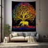 Elephant series room wall tapestries animal tapestries planet tapestry background fabric bedside wall tapestry carpet
