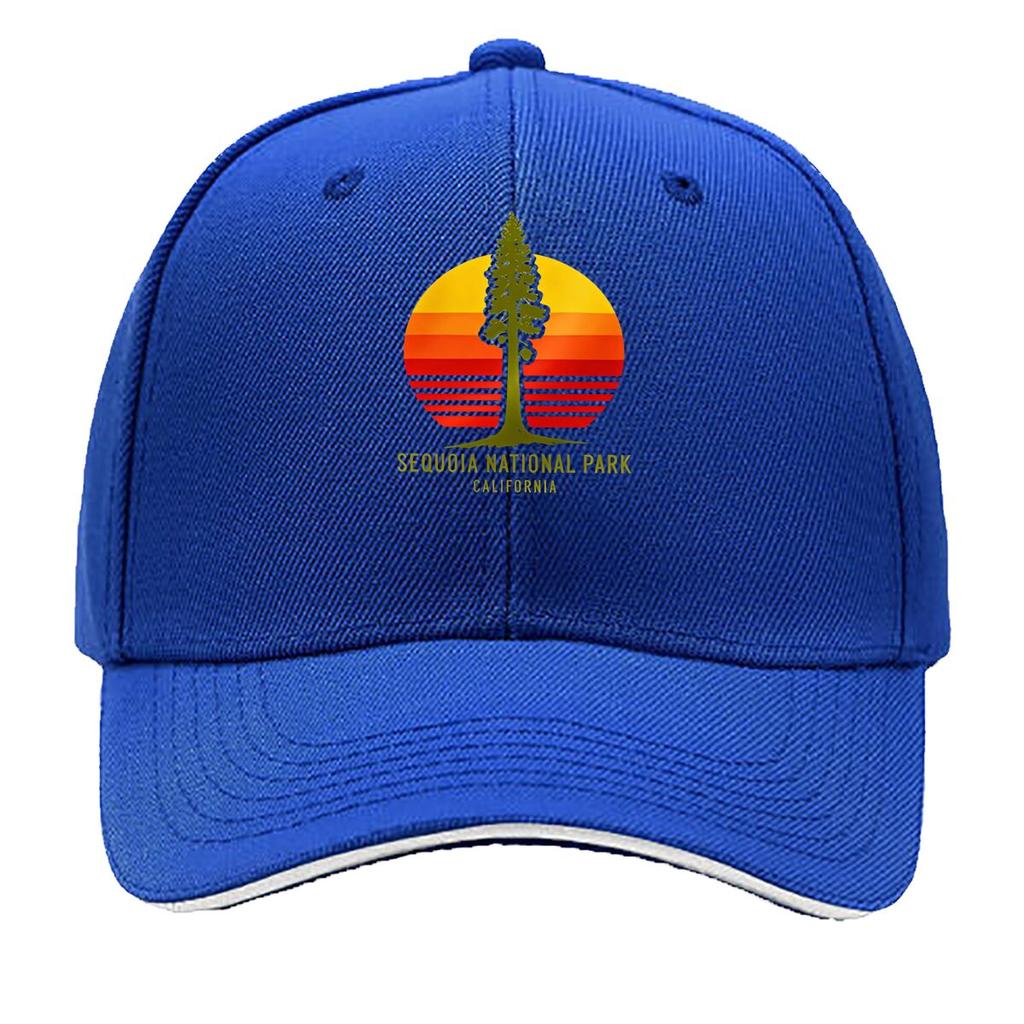Baseball Cap with Geometric Print Casual Sport Cap for Unisex Outdoor Activities FatherS Day Bir Sandwich Baseball Cap