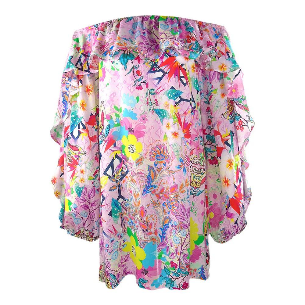 Inoa Womens/Ladies Rosetto Gardenia Boho Blouse