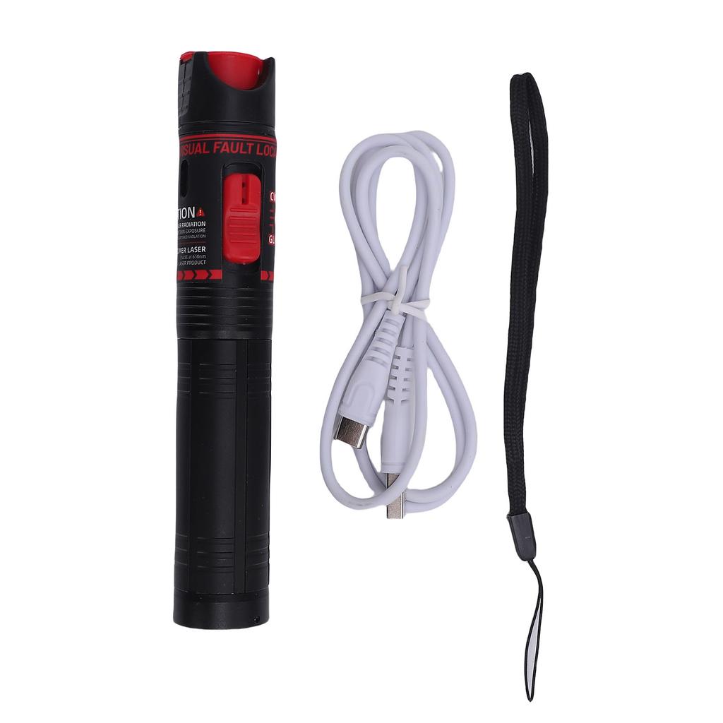 Fiber Optic Visual Fault Locator 15KM 2.5mm Universal Connector Rechargeable Fiber Optic Light Pen