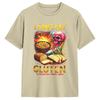 Men's T-Shirt I Can't Eat Gluten It Makes My Tummy Hurt Breakfast Bread T Shirts Hip Hop Summer Tees Funny Casual Cotton Tops