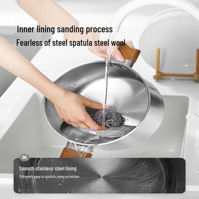 COOKER KING 316L Stainless Steel Soup Pot with Steamer