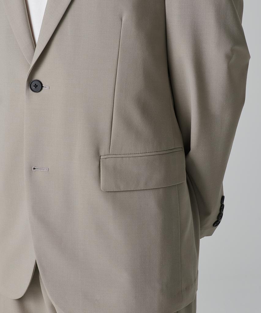 Musinsa Standard Summer Wool Relaxed Basic Blazer [Light Beige]