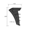2Pcs Car Side Fender Vent Cover Exterior Accessory Sticker for Jeep Renegade Wrangler JK Grand Cherokee Compass Patriot Liberty ALW1