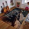 Warrior with Shield and Bible Verse Patterned Carpet a Non Slip Rug Suitable for All Seasons and Any Setting, Gift