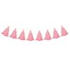 Cross-border Christmas Letter Flag Banner Paper Christmas Latte Flower Flag Hanging Flag Atmosphere Decoration Party Decorations