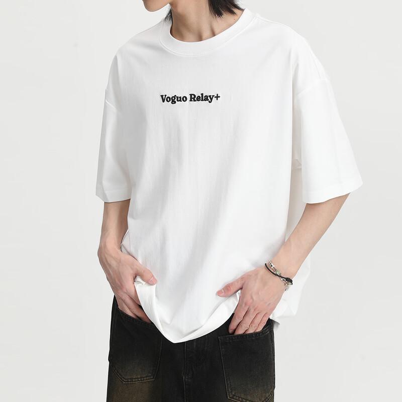 VOGUO RELAY Cooling Embroidered Logo T-Shirt S чёрный