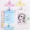 10Pcs Clear Acrylic Paper Clip Paper Clamp for Food Bag Photo Drawing Board Acrylic Paper Clip for Home Kitchen Office