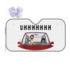 Uhhhh Tina Driving Sunshade Windscreen Bobs Burger Anime Fold-up Car Front Window Visor Car Sunshade Car-styling