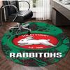 1pc Football Team (16) Design Printed Area Round Carpet for Bedroom Living Room Home Decor Rugs Mat Non Slip Mat Rug for Bedside