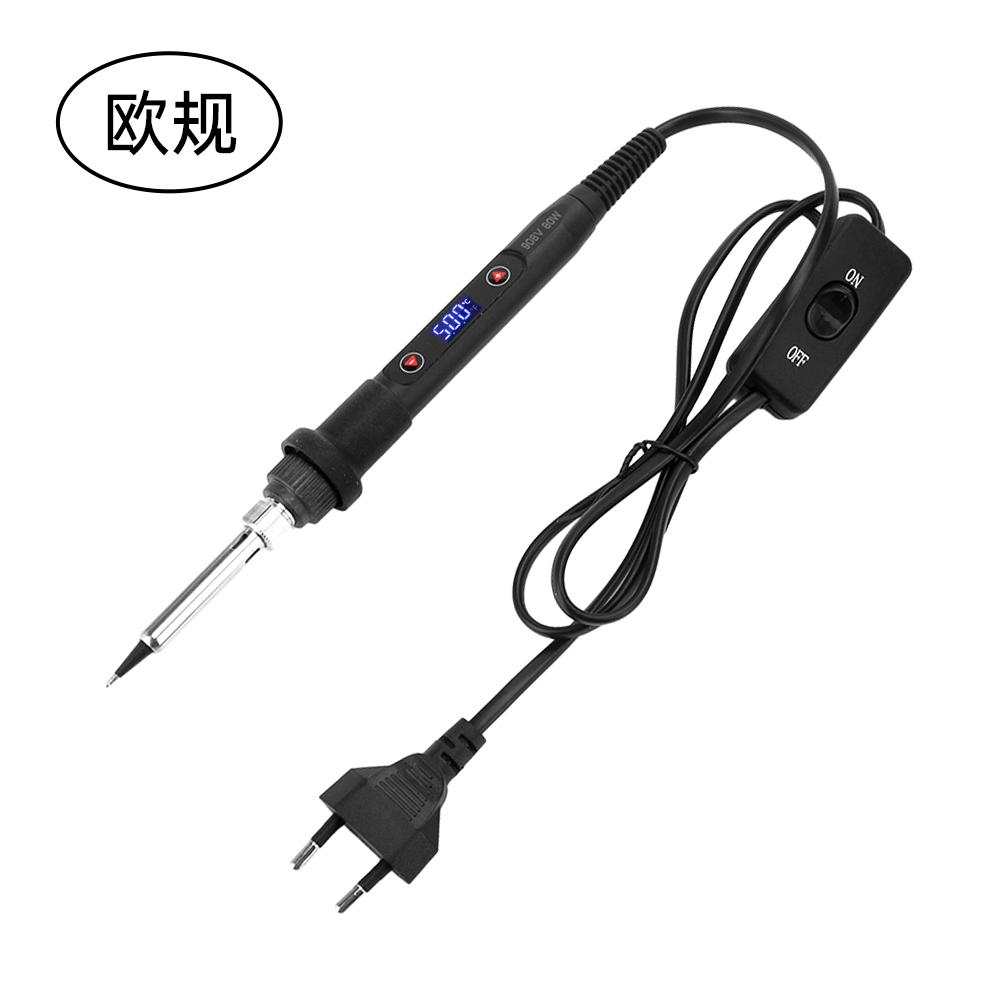 AC110V/AC220V  LED Digital Electric Soldering Iron Adjustable Temperature Solder Welding Tool Tweezers Solderin Phone Repair