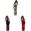 Zebra Print Sleeveless Lounge Suit With Polyester Fabric For Casual Wear Women Spring