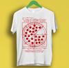 Vitruvian Pizza Leonardo da Vinci Spider Tom Movie Meme Shirt Tee T Shirt P2523