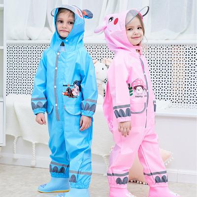 Capas de chuva para crianças de 1 a 10 anos, macacões impermeáveis, blusas e calças para meninos e meninas