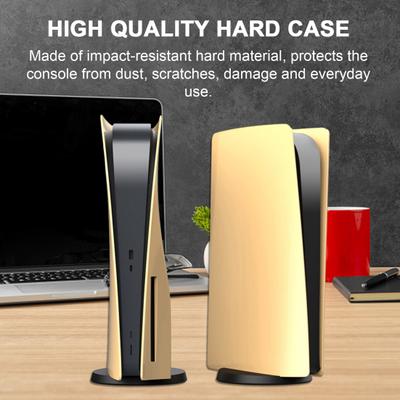 Disc Edition Face Plates Protective Shell Dustproof Anti-Scratch Impact-resistant Game Host Case for PS5