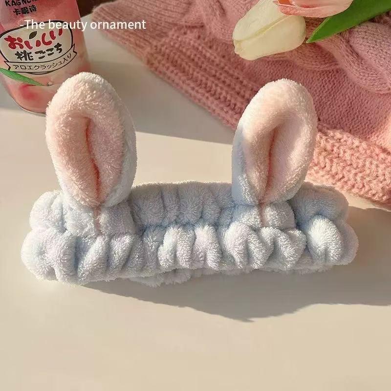 Strawberry Bear Plush Headband: Non-Slip Cute Cartoon Hair Accessory for Girls