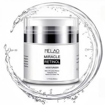 Miracle Retinol Cream for Face, Face Moisturizer Retinol Cream, Reduces Wrinkles and Firms Skin, Skin Care Facial Moisturizer for Women & Men