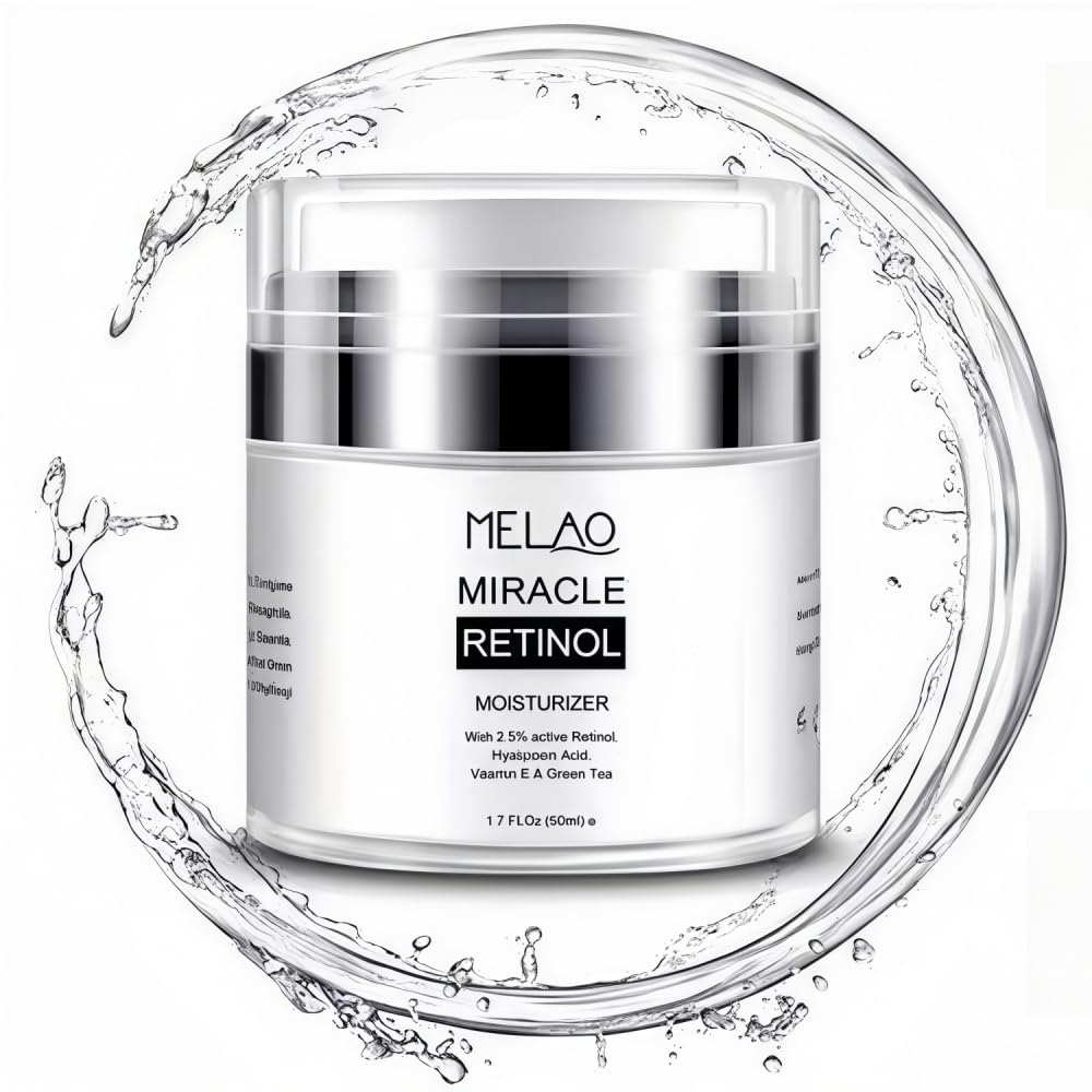 

Miracle Retinol Cream for Face, Face Moisturizer Retinol Cream, Reduces Wrinkles and Firms Skin, Skin Care Facial Moisturizer for Women & Men