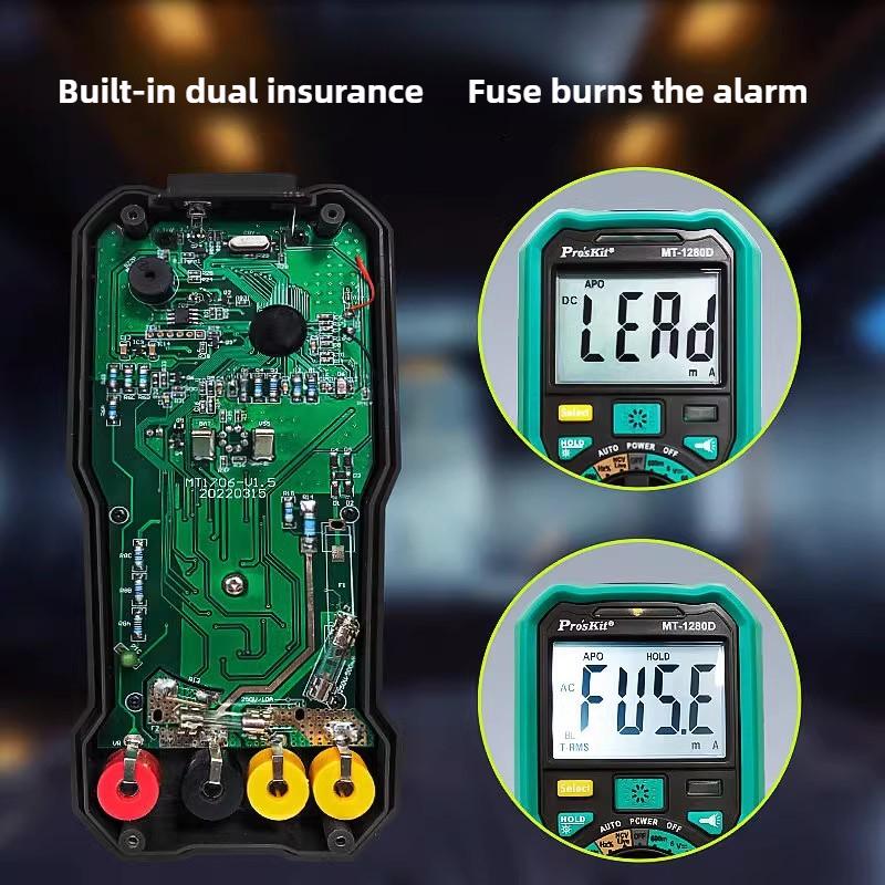High Precision Digital Multimeter Professional Voltage Resistance Meter LCD Electrician AC/DC Multimeter Portable Tester Tools