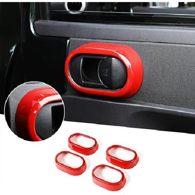 ABS Door Handle Trim Cover Inner Accessories For Jeep Wrangler JK Sport X Sahara