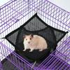 Hamster Hammock Swing Toy Breathable Mesh Hanging Bed Summer Small Animal Sleeping and Resting Bed Cage Accessories