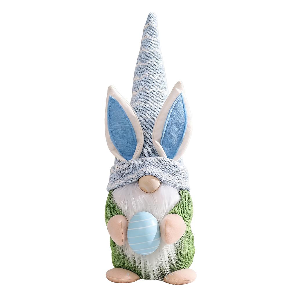 1pc Faceless Gnome Rabbit Dolls Handmade Bunny Carrot Dwarf Plush Doll Spring Easter Bunny Gnome Decoration Kids Easter Gifts