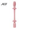 Flexible Silicone Teether for Babies Baby Teething Toy, Food-Grade Bite Soother Gum Toddler Gripping Toy Relief, Anti-Finger Biting Chew Stick, Infant
