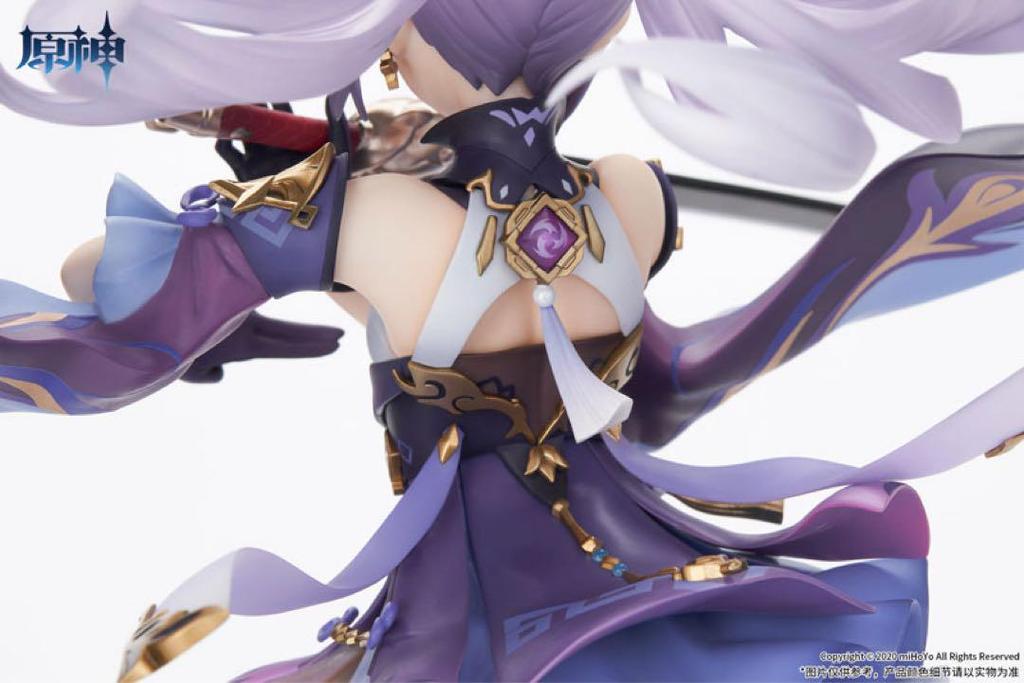 [USED] First-run Limited Edition Bonus: Genshin Impact Keqing: Swift Thunder and Rain Ver. 1/7 Scale Completed Figure