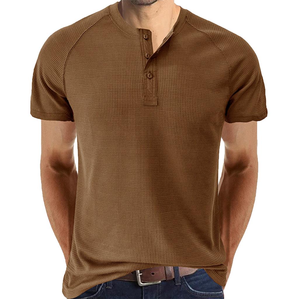 Men'S Short Sleeved Men'S T-Shirt Fashion Casual Color Matching T-Shirt