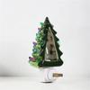 LED Christmas Mood Light Resin Bedside Lamp Christmas Tree Night Light  New Year