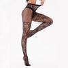 Damen Europäische Strumpfhose mit Lochmuster Jacquardmuster Body Strümpfe Netzstrumpfhose Sexy Lingerie Socken Strümpfe
