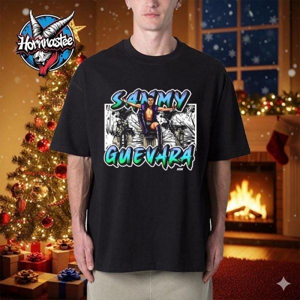 AEW Sammy Guevara Pillar Унисекс Футболка Унисекс Футболка XL