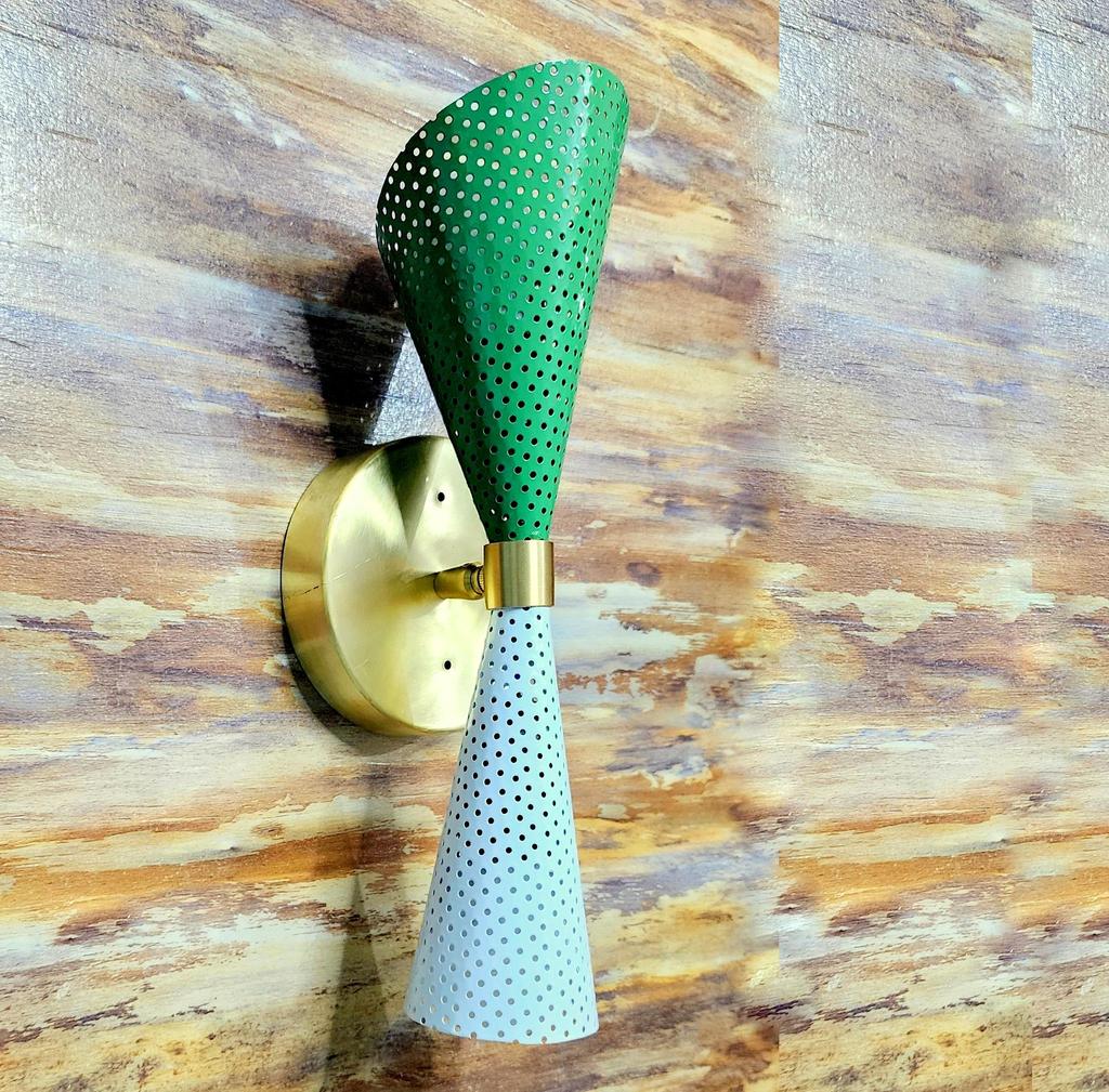 Krásné stínidlo Mash Kužel Sada 2Dvě Nástěnné svítidlo Perforované Diablo Nástěnné svítidlo Svítidlo Do Ložnice