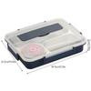 Lunch Box Stainless Steel Leak-Proof Food Case Heat Insulation Storage Container