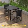 Portable Folding Camping Table and Chair Set for Outdoor Picnic, Fishing, or Sketching
